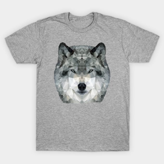 The Wolf T-Shirt by petegrev